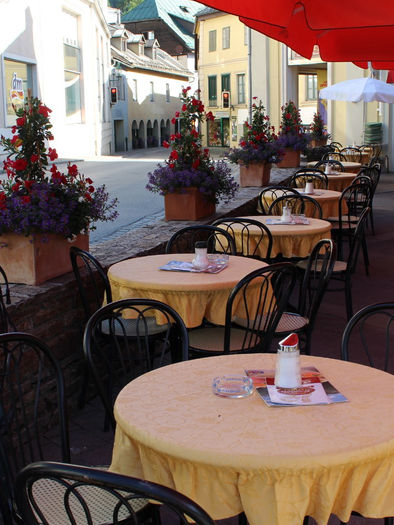 Kurcafé Lewandofsky Temmel, Bad Aussee, guest garden | © TVB Ausseerland Salzkammergut_Viola Lechner