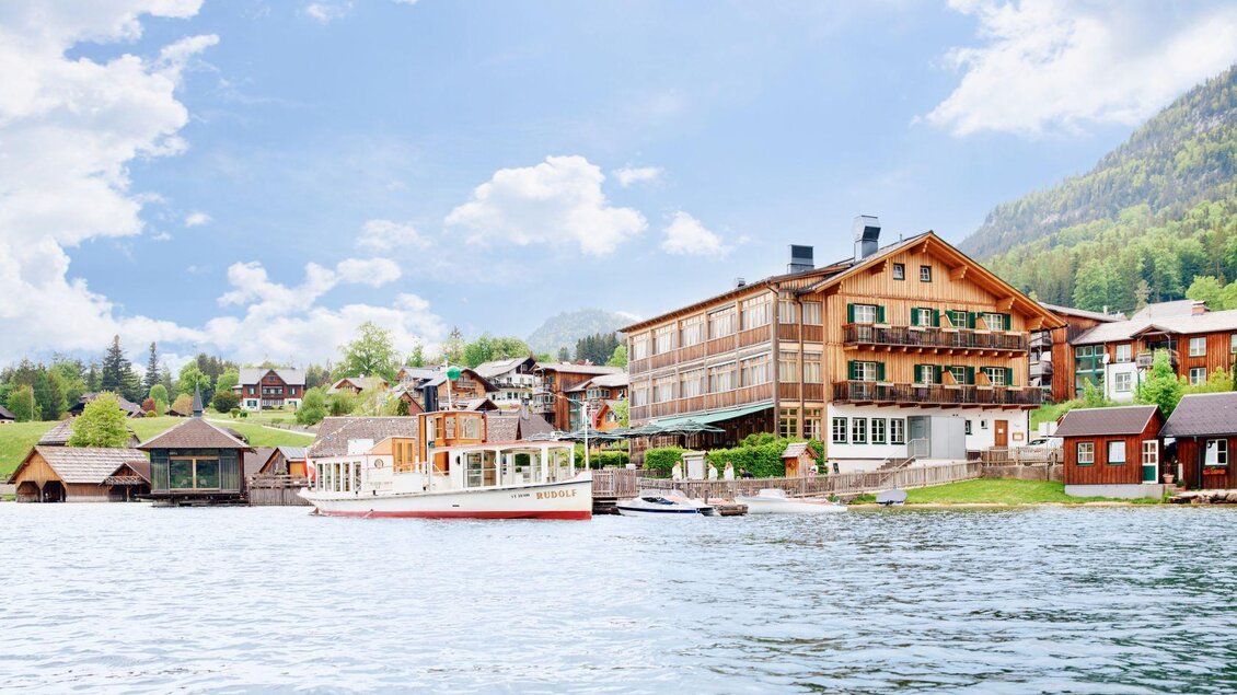 Seehotel, Grundlsee, Aussenansicht | © Seehotel Grundlsee