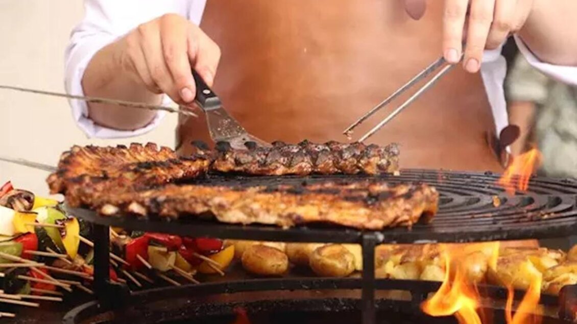 Grillen am OFYR-Grill beim Gutshof Schrenk in Passail | © Gasthof Schrenk