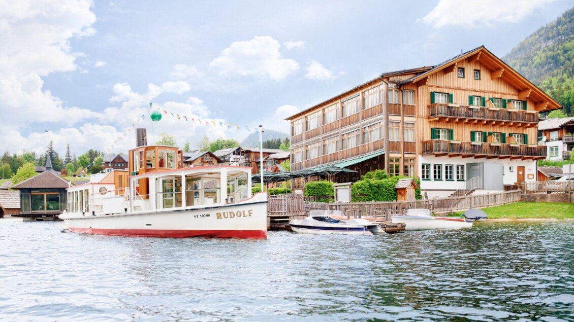 Hausmannskost, Grundlsee, Hotelansicht | © Seehotel Grundlsee