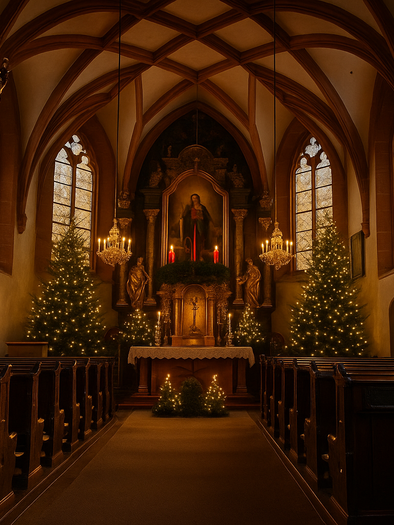 Symbol image of Holy Mass on Christmas Day