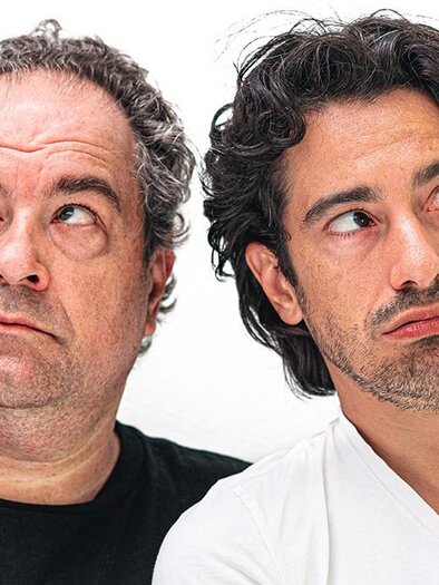 Two men with different facial expressions. One looks skeptical while the other appears contemplative. | ©  Murg & Bernardin