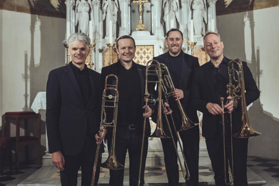 Das Grazer Posaunenquartett gastiert in der Pfarrkirche St. Bartholomä | © Reithofer Media