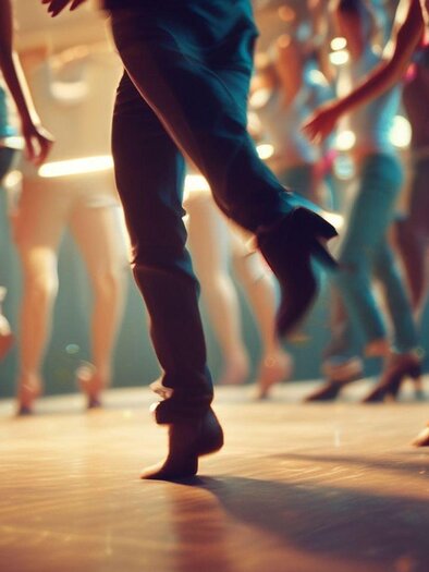 Zwei Personen stehen nebeneinander auf einem Weg. Ihre Schuhe sind unterschiedlich, was einen interessanten Kontrast schafft. | © Pixabay