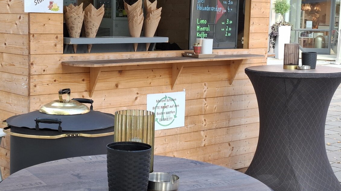 Maroni Verkaufsstand | © Gerlinde Rath