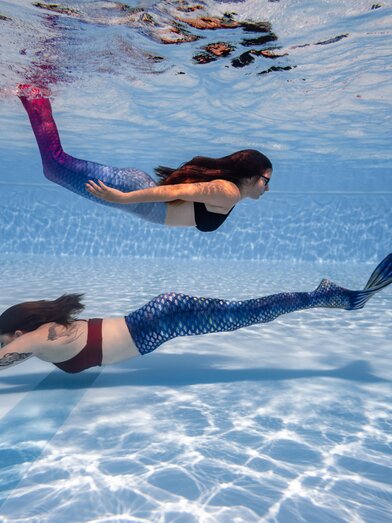 mermaid swimming | © H2O-Hoteltherme GmbH / moving Stills | H2O-Hoteltherme GmbH / moving Stills | © H2O-Hoteltherme GmbH / moving Stills