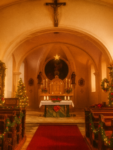 Symbolic image New Year's service Tauplitz