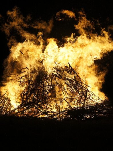 Osterfeuer der Landjugend Neudorf bei Passail | © Pixabay