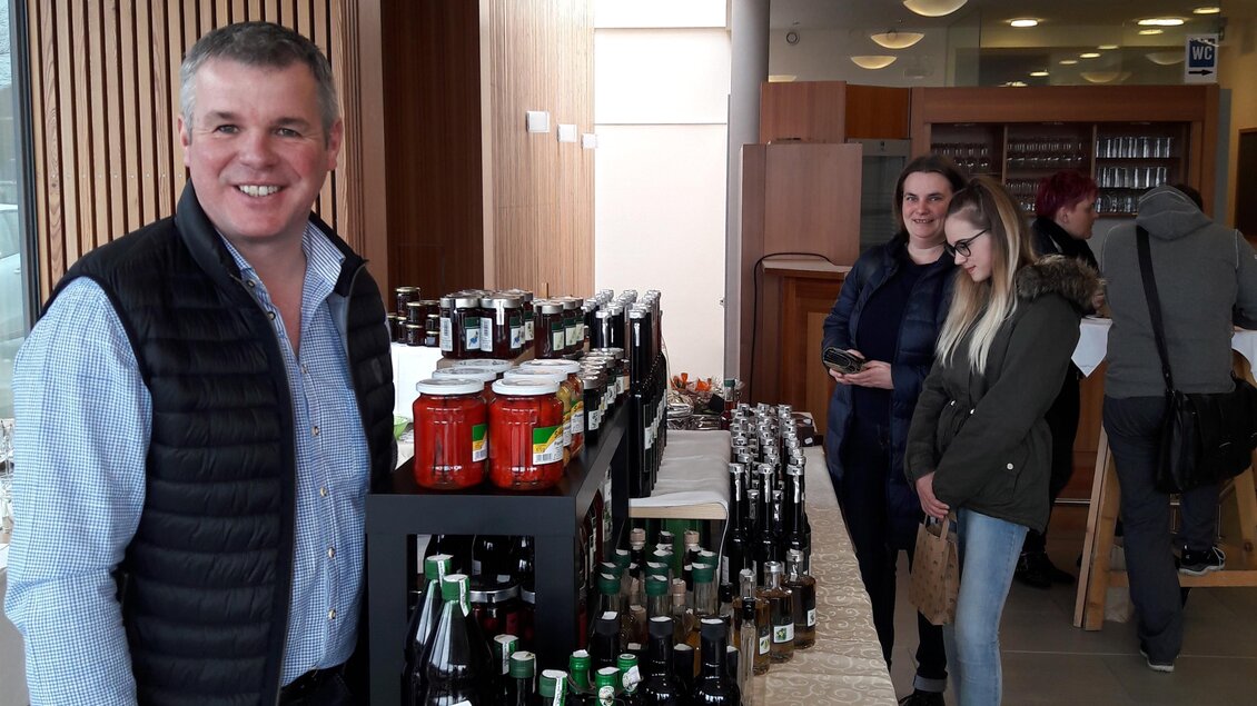 Ausstelltung von der Edelbrennerei Graf beim Ostermarkt im Kathreinerhaus in St. Kathrein am Offenegg | © Tourismusverband Oststeiermark