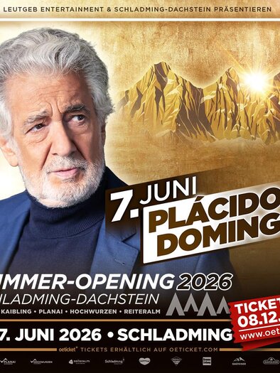 Summer-Opening 2026 - Plácido Domingo | © Leutgeb Entertainment