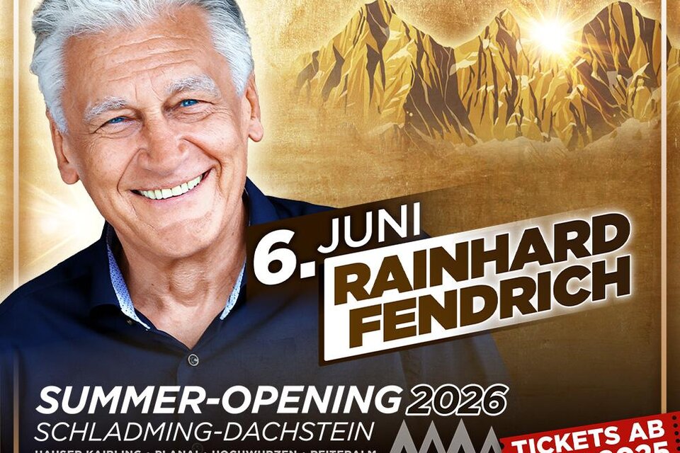 Summer-Opening 2026 - Rainhard Fendrich | © Leutgeb Entertainment