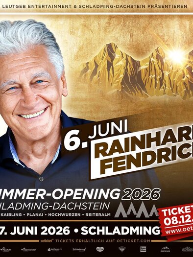 Summer-Opening 2026 - Rainhard Fendrich | © Leutgeb Entertainment