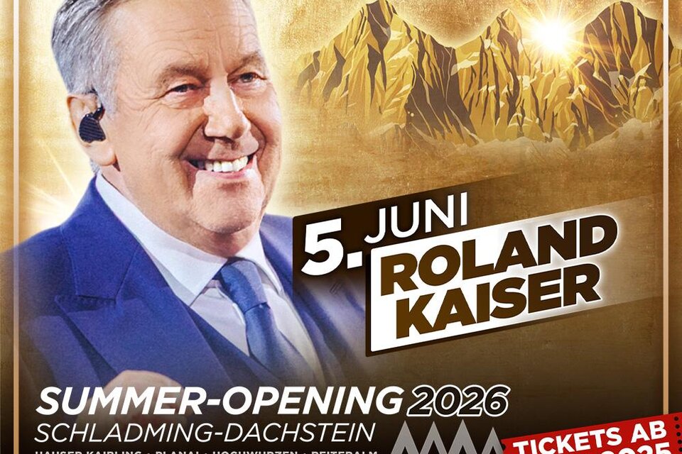 Summer-Opening 2026 - Roland Kaiser | © Leutgeb Entertainment
