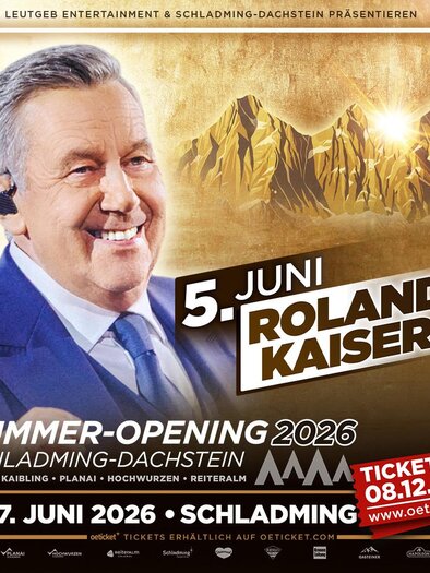 Summer-Opening 2026 - Roland Kaiser | © Leutgeb Entertainment