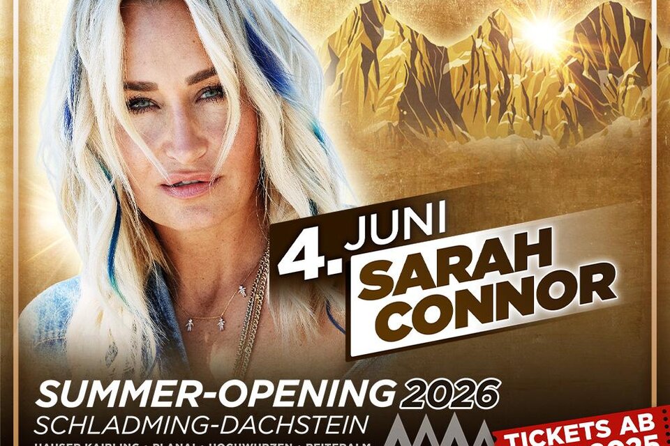 Summer-Opening 2026 - Sarah Connor | © Leutgeb Entertainment