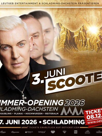 Scooter - Summer-Opening Schladming-Dachstein | © Leutgeb Entertainment