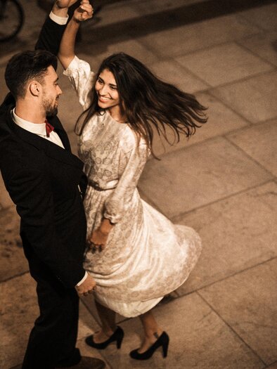 A poster for the USV Stubenberg sports gala. It features a stylized tie and the logo of the club. | © Freepik