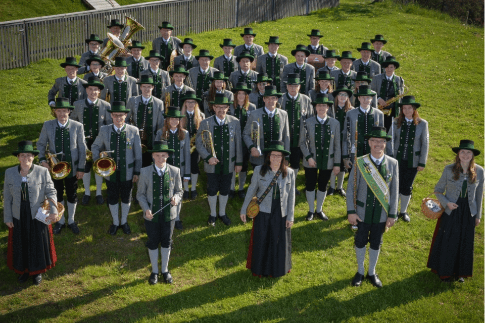 zu sehen ist die Musikkapelle Fischbach. | © Musikverein Fischbach