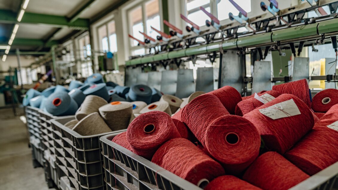 Spinnerei, Zwirnen | © Steiner 1888, Fotografin Christine Höflehner