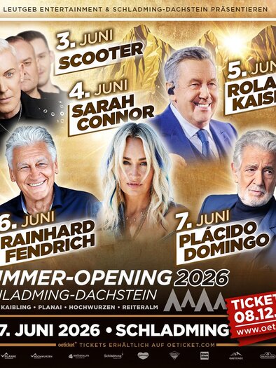 Summer-Opening Schladming-Dachstein | © Leutgeb Entertainment