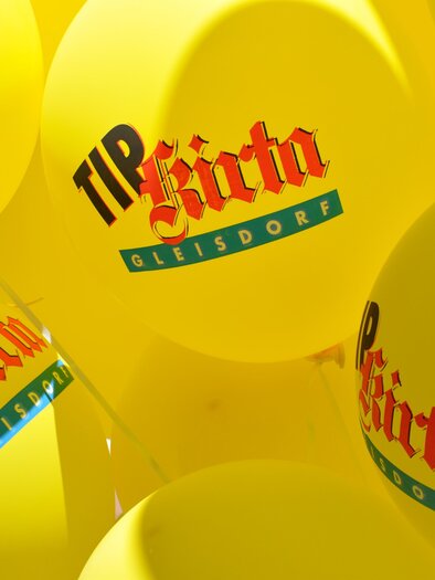 Balloons with TIP-Kirta print