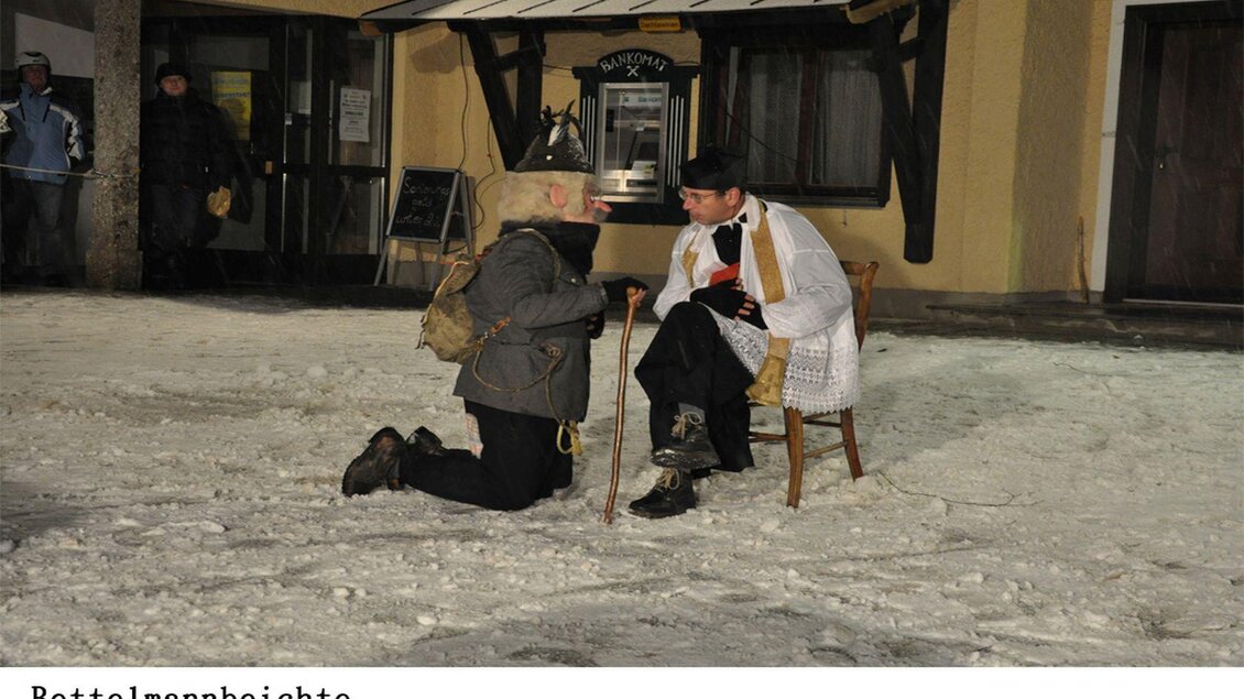 Nikolospiel, Tauplitz, Bettelmannbeichte | © Nikolospielgruppe Tauplitz