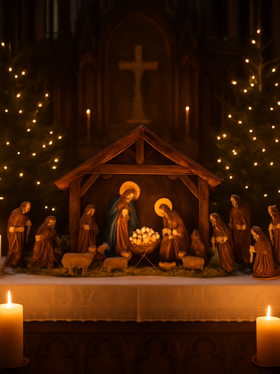 Symbolic image Christmas blessing
