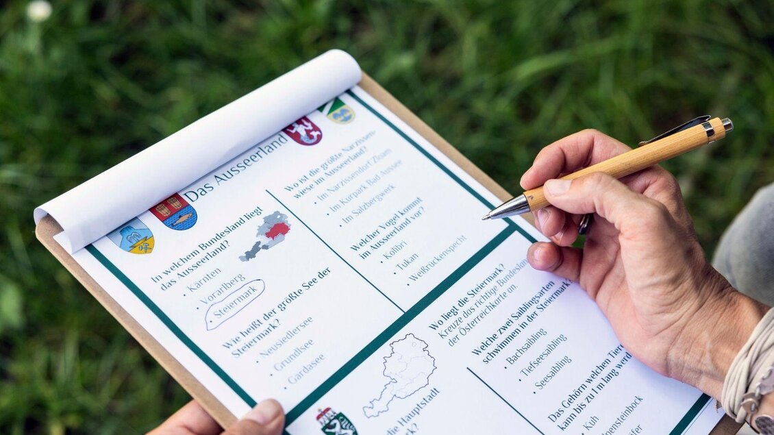 Rätselrallye am Österreich-Trail Zloam | © www.zloam.at