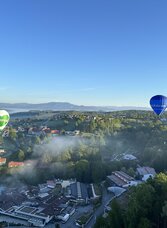 Ballonfahrt über der Heiltherme Bad Waltersdorf | © STG | A-Z Ballonfahrten Kindermann-Schön | © STG