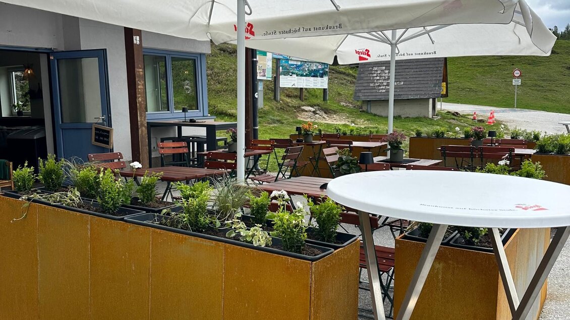 Alm in, Tauplitzalm, Gastgarten | © Gipfelmomente