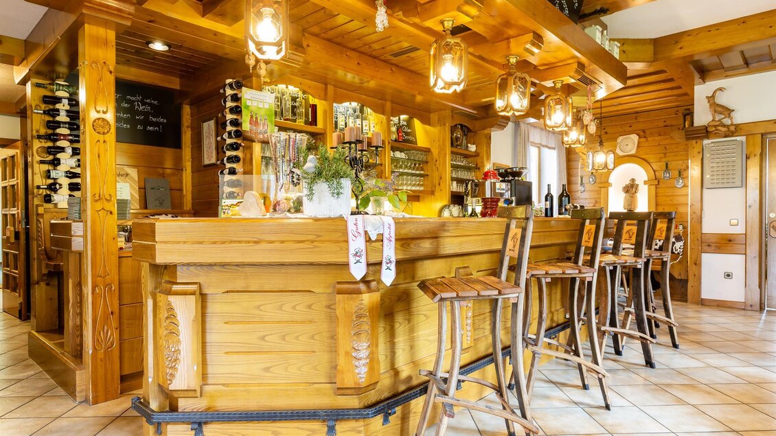 <p>Almenlandwirt Haider- Der Schankbereich.</p> | © Gasthof Haider