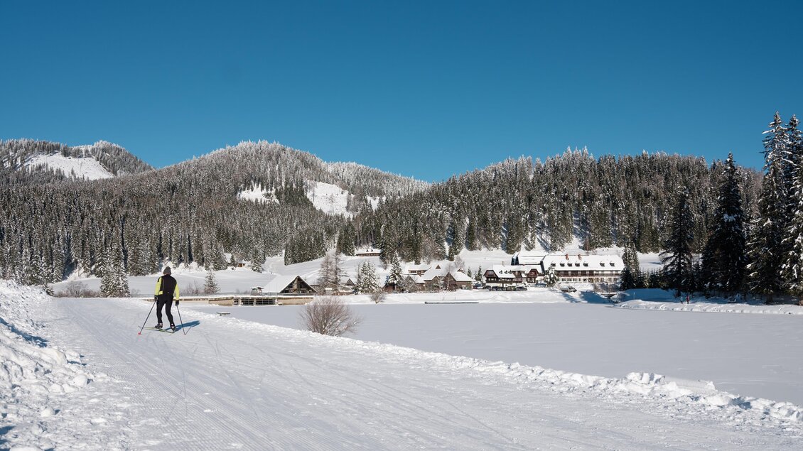 Langlaufen_Teichalmsee_Oststeiermark | © Almgasthof Hotel Teichwirt