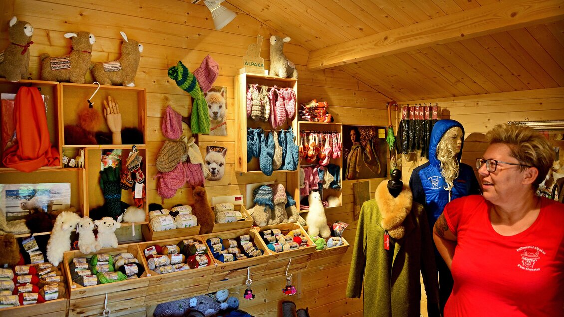 Alpaka Hofladen_Ganster_Oststeiermark | © Strassegger