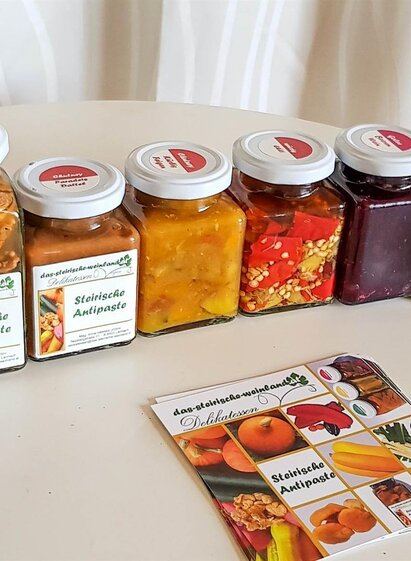 Auswahl an steirischen Antipasti | © Antipasti Steirisch Joshi | Anne Joshi | © Antipasti Steirisch Joshi