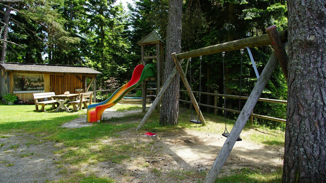 Spielplatz Arzberghütte. | © Oststeiermark Tourismus