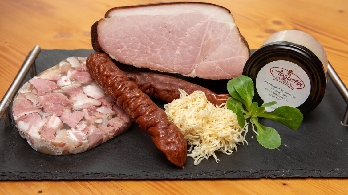 Augustin Produkte | © GlaMur-Genuss am Fluss