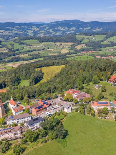 Place of Pilgrimage_aerial view_Eastern Styria | © Helmut Schweighofer