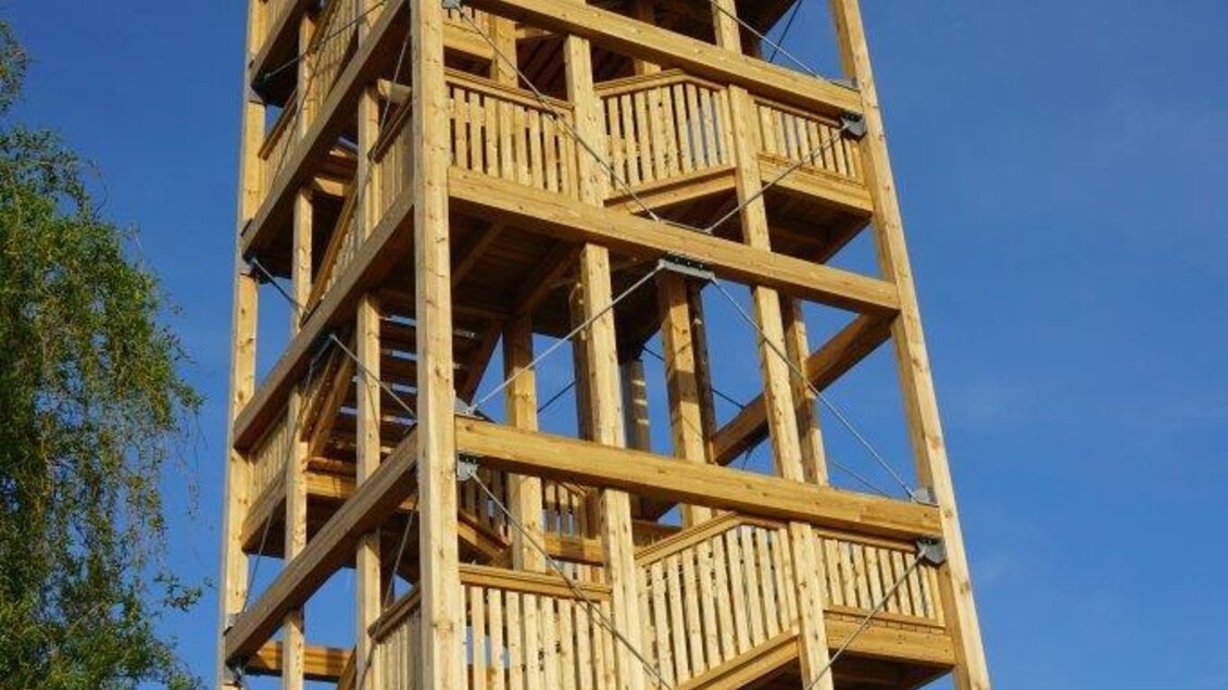 15 m hohe Aussichtswarte | © Gemeinde Unterlamm