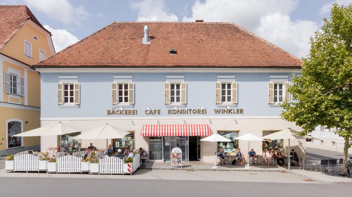 Bäckerei-Konditorei-Cafe außen | © Bäckerei-Konditorei-Café Winkler