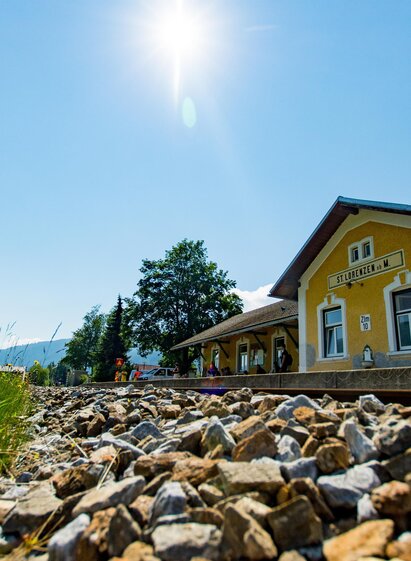 Bahnhof St. Lorenzen am Kreischberg | Mediadome | © Tourismusverband Murau