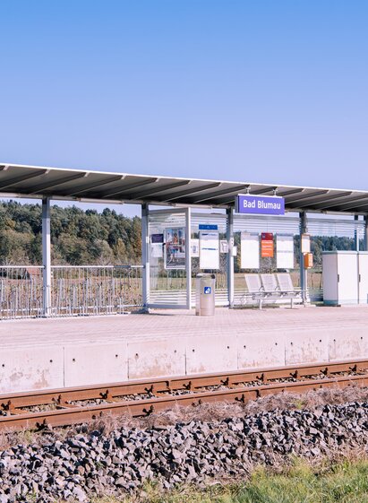 ÖBB Haltestelle Bad Blumau | Patrick Nunner | © Kurkommission Bad Blumau