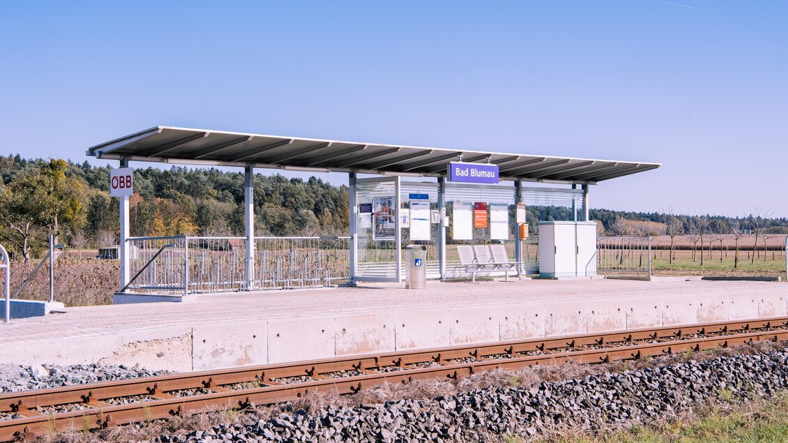 ÖBB Haltestelle Bad Blumau | © Kurkommission Bad Blumau