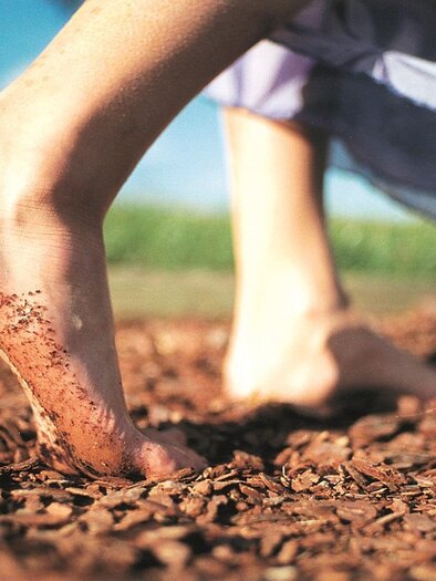 Barfußpark Wenigzell_Station Rinde_Oststeiermark | © Barfußpark Wenigzell