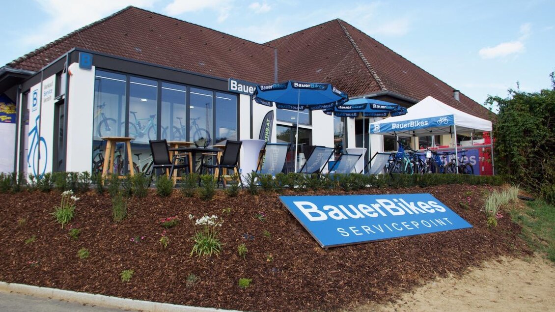 Unser ServicePoint in Riegersburg lädt ein | © BauerBikes