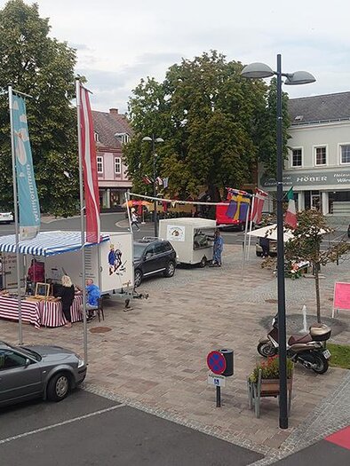 Bauernmarkt Friedberg am Hauptplatz in Friedberg | © Stadtgemeinde Friedberg