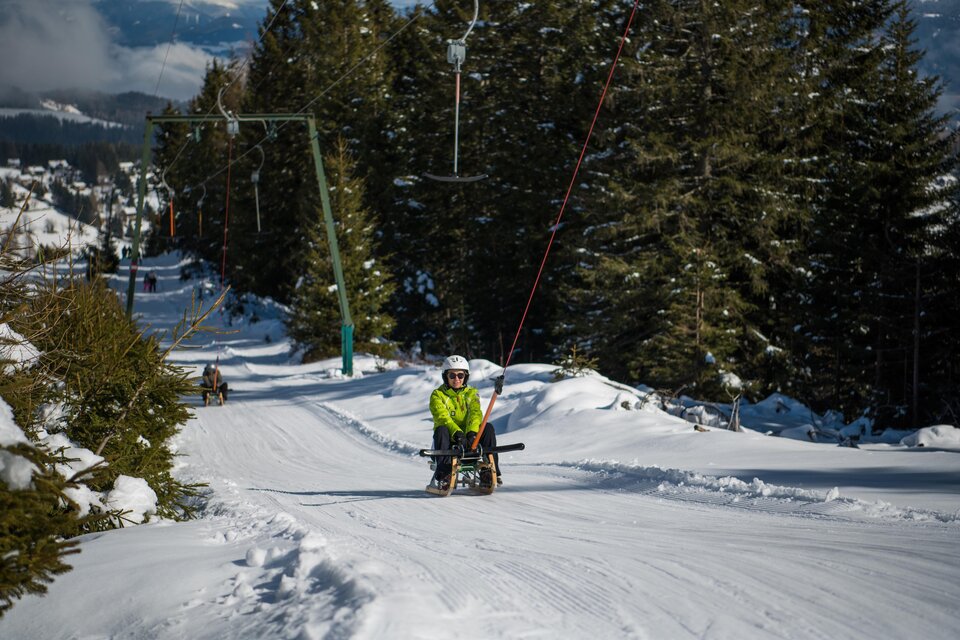 Uphill sledging on the Rieseralm - Impression #1 | © Rieseralm