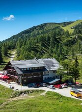 Hollhaus, Tauplitzalm, in summer | © Hollhaus | Berggasthof Hollhaus | © Hollhaus