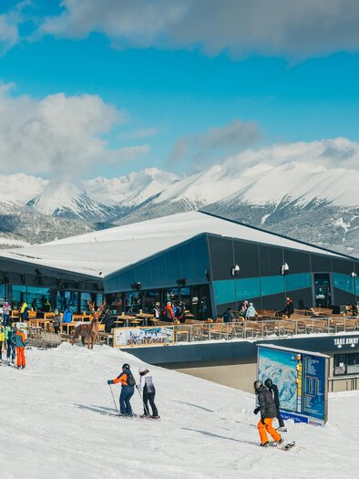 Bergrestaurant Eagle Außen | © Murtal Seilbahnen Betriebs GmbH