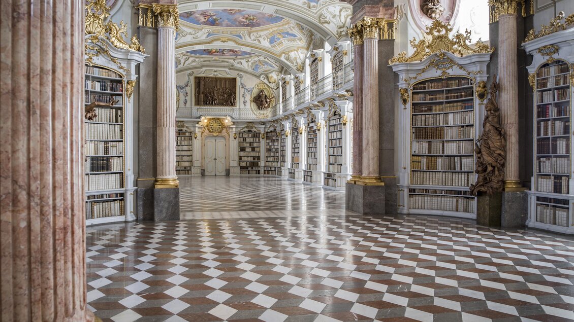 Größte Klosterbibliothek der Welt | © Stefan Leitner