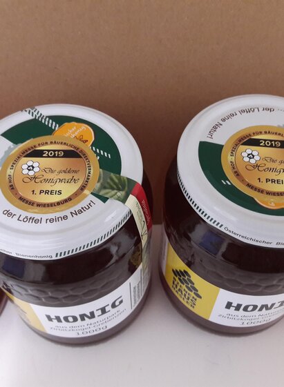 Ausgezeichneter Honig | Erich Hasler | © Bienenhaus-Hasler